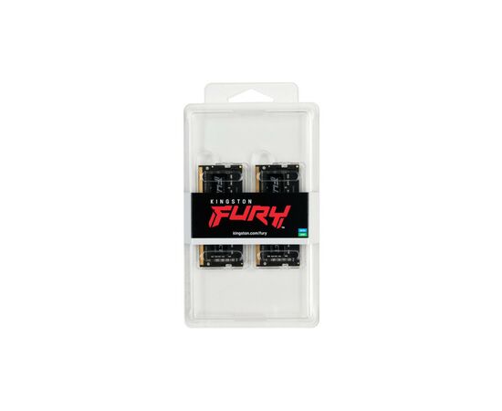Модуль памяти для ноутбука SoDIMM DDR4 64GB (2x32GB) 3200 MHz Fury Impact Kingston Fury (ex.HyperX) (KF432S20IBK2/64), изображение 3 Модуль памяти для ноутбука SoDIMM DDR4 64GB (2x32GB) 3200 MHz Fury Impact Kingston Fury (ex.HyperX) (KF432S20IBK2/64), изображение 3