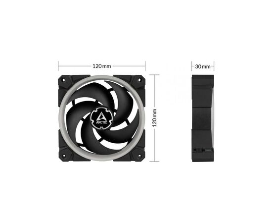 Кулер для корпуса Arctic P120 A-RGB 3x120mm ARGB (ACFAN00156A), изображение 7 Кулер для корпуса Arctic P120 A-RGB 3x120mm ARGB (ACFAN00156A), изображение 7