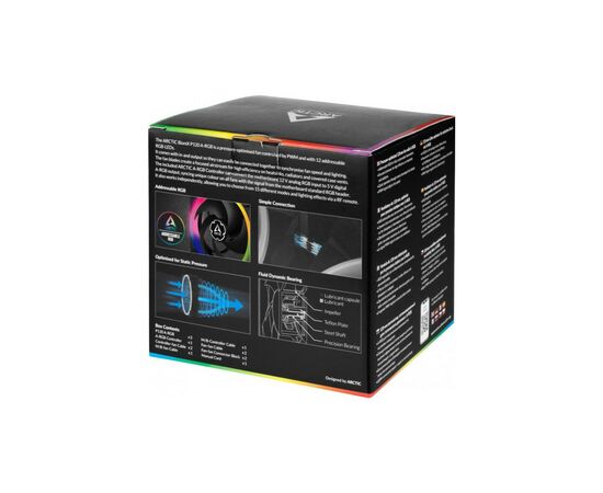 Кулер для корпуса Arctic P120 A-RGB 3x120mm ARGB (ACFAN00156A), изображение 9 Кулер для корпуса Arctic P120 A-RGB 3x120mm ARGB (ACFAN00156A), изображение 9