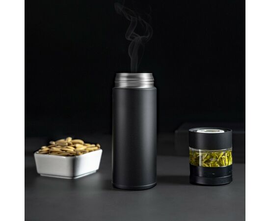 Термос Xiaomi Pinztea Tea Separation Thermos 360 ml Black (3014536), изображение 3 Термос Xiaomi Pinztea Tea Separation Thermos 360 ml Black (3014536), изображение 3