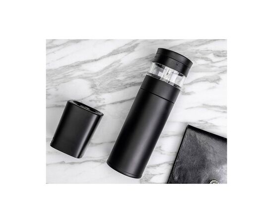 Термос Xiaomi Pinztea Tea Separation Thermos 360 ml Black (3014536), изображение 5 Термос Xiaomi Pinztea Tea Separation Thermos 360 ml Black (3014536), изображение 5