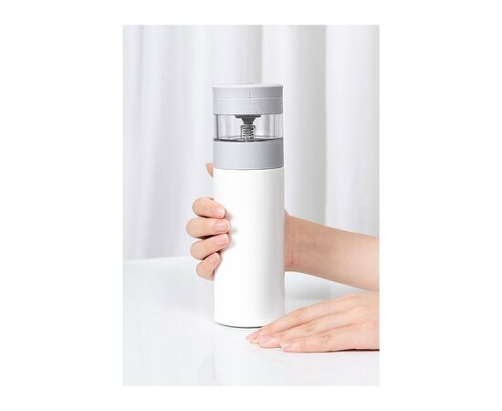 Термос Xiaomi Pinztea Tea Separation Thermos 360 ml White (Ф20923), изображение 2 Термос Xiaomi Pinztea Tea Separation Thermos 360 ml White (Ф20923), изображение 2