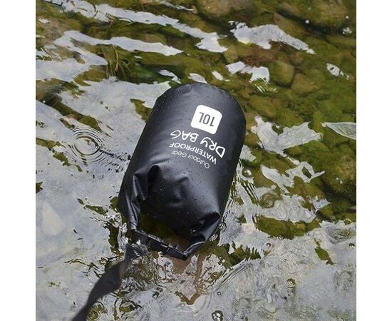 Гермомешок Armorstandart Waterproof Outdoor Gear 10L Black (ARM59236), изображение 3 Гермомешок Armorstandart Waterproof Outdoor Gear 10L Black (ARM59236), изображение 3