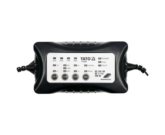 Зарядное устройство для автомобильного аккумулятора Yato YT-8300