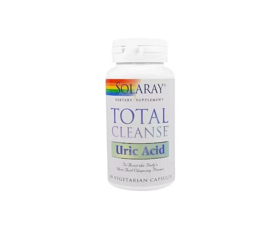 Витаминно-минеральный комплекс Solaray Очиститель Мочевой Кислоты, Total Cleanse, Uric Acid, 60 Ка (SOR-35007)