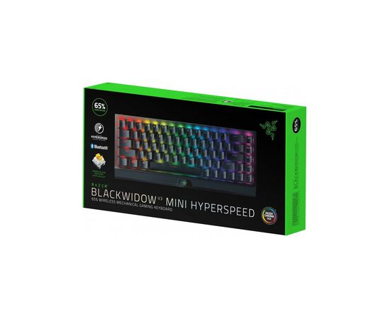 Клавиатура Razer BlackWidow V3 Mini Hyperspeed Yellow Switch RU (RZ03-03890700-R3R), изображение 6 Клавиатура Razer BlackWidow V3 Mini Hyperspeed Yellow Switch RU (RZ03-03890700-R3R), изображение 6