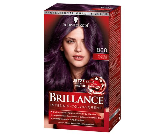 Фарба для волосся Brillance 888-Темна вишня 142.5 мл (4015000509824)