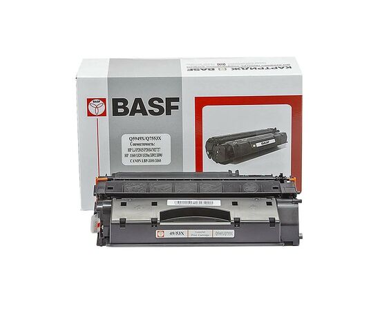 Картридж BASF HP LJ 1160/1320/P2015/P2014/M2727, Q5949Х/Q7553X Black (KT-Q5949X)
