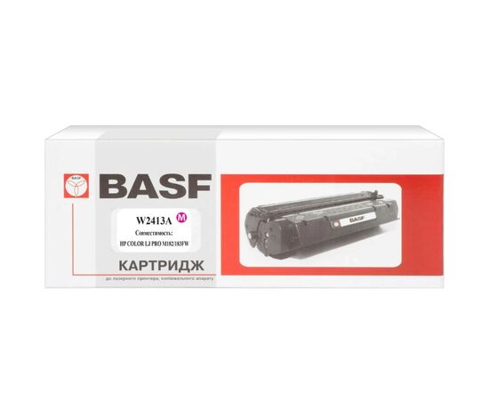 Картридж BASF HP CLJ M182/183, W2413A Magenta, without chip (BASF-KT-W2413A-WOC)