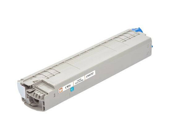 Тонер-картридж BASF OKI C824/834/844/ 47095707 Cyan (KT-47095707), изображение 2 Тонер-картридж BASF OKI C824/834/844/ 47095707 Cyan (KT-47095707), изображение 2