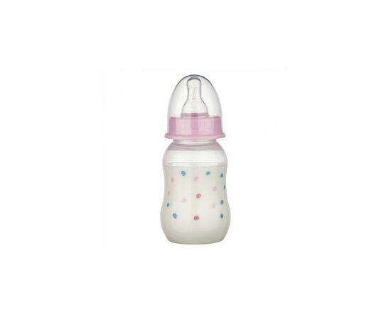 Бутылочка для кормления Baby-Nova Droplets 130 мл Розовый (3960072)