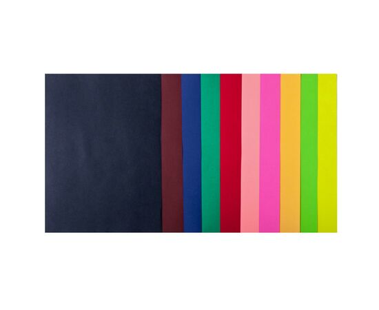 Бумага Buromax А4, 80g, DARK+NEON, 10colors, 50sh (BM.2721050-99), изображение 2 Бумага Buromax А4, 80g, DARK+NEON, 10colors, 50sh (BM.2721050-99), изображение 2