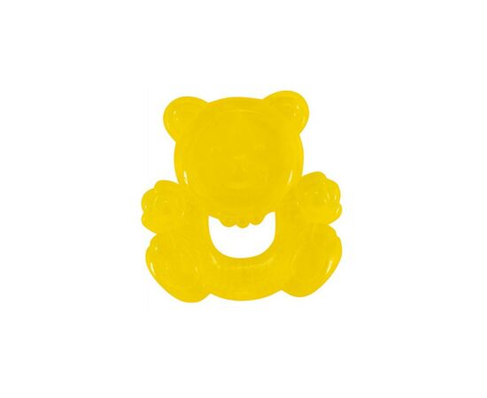 Прорезыватель Baby Team с водой Медвежонок (4004_мишка_желтый)