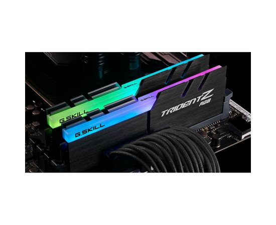 Модуль памяти для компьютера DDR4 16GB (2x8GB) 3600 MHz Trident Z RGB G.Skill (F4-3600C18D-16GTZRX), изображение 3 Модуль памяти для компьютера DDR4 16GB (2x8GB) 3600 MHz Trident Z RGB G.Skill (F4-3600C18D-16GTZRX), изображение 3