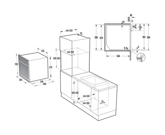 Духовой шкаф Gorenje BCS798S24X, изображение 7 Духовой шкаф Gorenje BCS798S24X, изображение 7