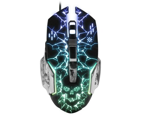 Мишка Defender FrostBite GM-043 USB Black (52043), зображення 2 Мишка Defender FrostBite GM-043 USB Black (52043), зображення 2