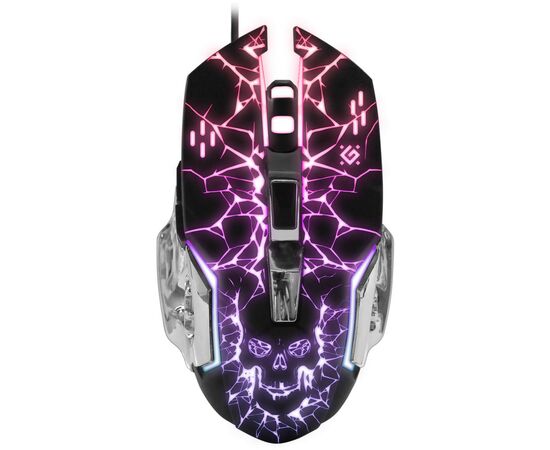 Мишка Defender FrostBite GM-043 USB Black (52043), зображення 3 Мишка Defender FrostBite GM-043 USB Black (52043), зображення 3