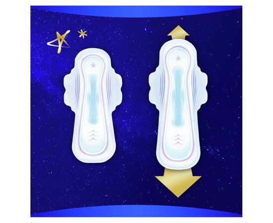 Гігієнічні прокладки Always Ultra Secure Night Extra розмір 6 5 шт. (8006540001820), зображення 4 Гігієнічні прокладки Always Ultra Secure Night Extra розмір 6 5 шт. (8006540001820), зображення 4