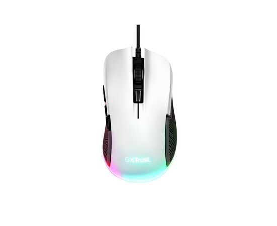 Мишка Trust GXT 922 Ybar USB White (24485), зображення 2 Мишка Trust GXT 922 Ybar USB White (24485), зображення 2