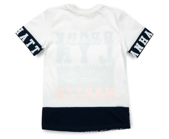 Футболка детская Breeze "BROOKLYN" (15647-134B-cream), изображение 2 Футболка детская Breeze "BROOKLYN" (15647-134B-cream), изображение 2