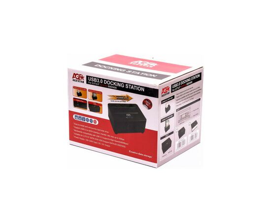 Док-станция AgeStar USB3.0 silver (3UBT7 (Silver)), изображение 4 Док-станция AgeStar USB3.0 silver (3UBT7 (Silver)), изображение 4