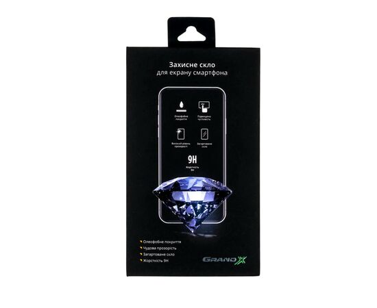 Скло захисне Grand-X Apple iPhone 13/iPhone 13 Pro 9D black (AIP139D)