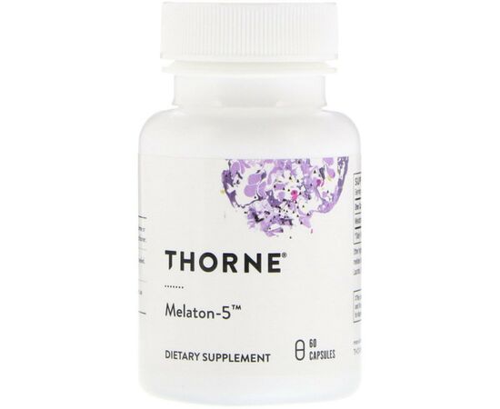 Витаминно-минеральный комплекс Thorne Research Мелатонин-5, Melaton-5, 60 капсул (THR-78002)
