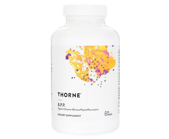 Витаминно-минеральный комплекс Thorne Research Пищеварительные ферменты (Бетаин /Пепсин /Панкреатин), (THR-41002)