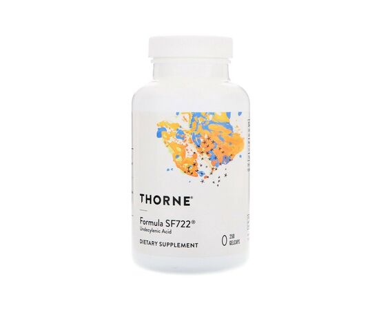 Витаминно-минеральный комплекс Thorne Research Формула SF722 (Ундециленовая Кислота), 250 желатиновых кап (THR-72201)