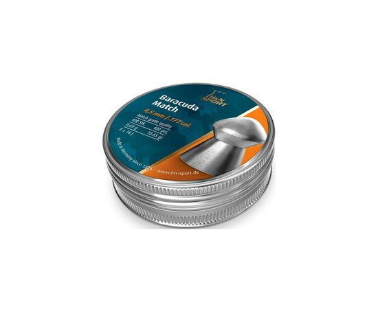 Пульки H&N Baracuda Match 4,52 мм, 0,69 г, 400 шт/уп (92284520004)