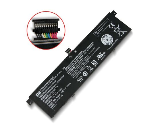 Аккумулятор для ноутбука Xiaomi R13B02W (Mi Book Air 13.3"), 5320mAh (39Wh), 4cell, 7.6V, Li (A47638), изображение 3 Аккумулятор для ноутбука Xiaomi R13B02W (Mi Book Air 13.3"), 5320mAh (39Wh), 4cell, 7.6V, Li (A47638), изображение 3