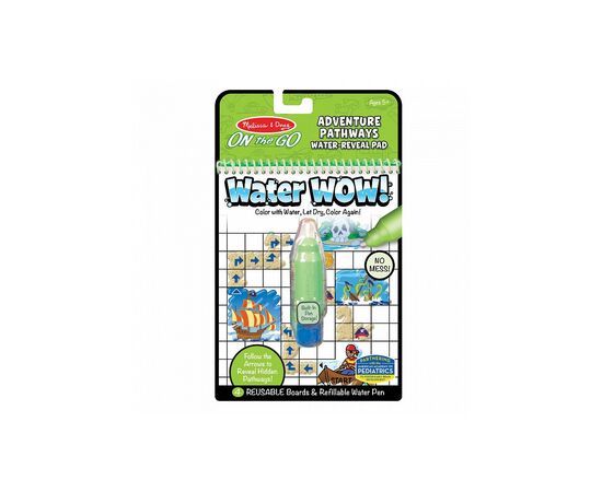 Набір для творчості Melissa&Doug чарівна водна розмальовка Шляхи пригод (MD30174)