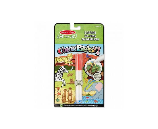 Набір для творчості Melissa&Doug чарівна розмальовка Сафарі (MD30515)