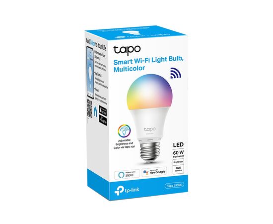 Умная лампочка TP-Link Tapo L530E, изображение 2 Умная лампочка TP-Link Tapo L530E, изображение 2