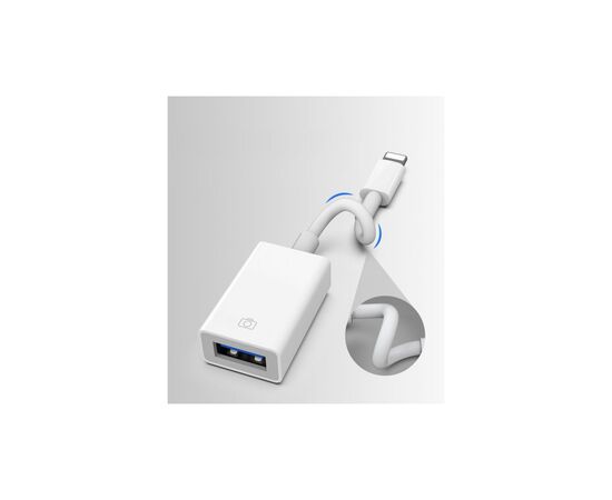 Переходник XoKo Lightning to USB (XK-MH-350), изображение 5 Переходник XoKo Lightning to USB (XK-MH-350), изображение 5