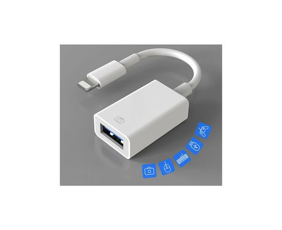 Переходник XoKo Lightning to USB (XK-MH-350), изображение 6 Переходник XoKo Lightning to USB (XK-MH-350), изображение 6