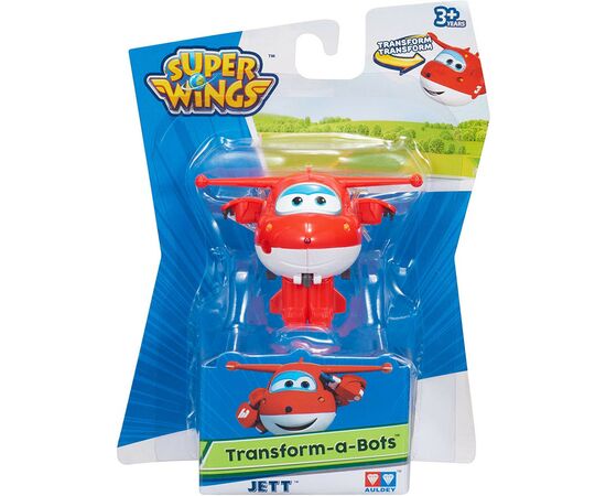 Трансформер Super Wings Transform-a-Bots Jett, Джетт (YW710010), изображение 3 Трансформер Super Wings Transform-a-Bots Jett, Джетт (YW710010), изображение 3