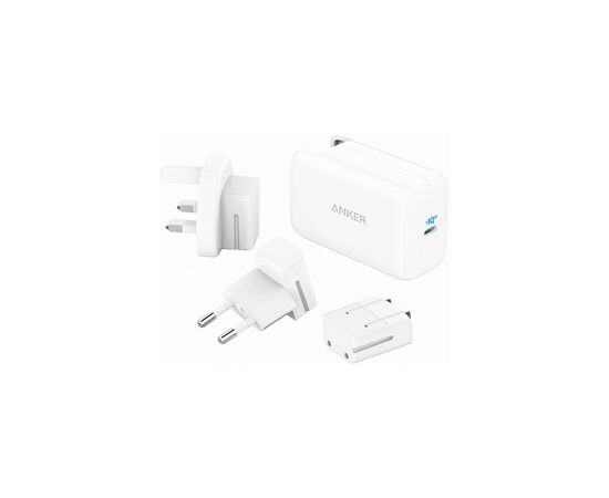 Зарядное устройство Anker PowerPort III 65W Pod PPS+GaN (White) (A2712H21), изображение 2