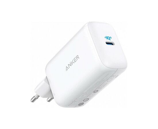 Зарядний пристрій Anker PowerPort III 65W Pod PPS+GaN (White) (A2712H21)