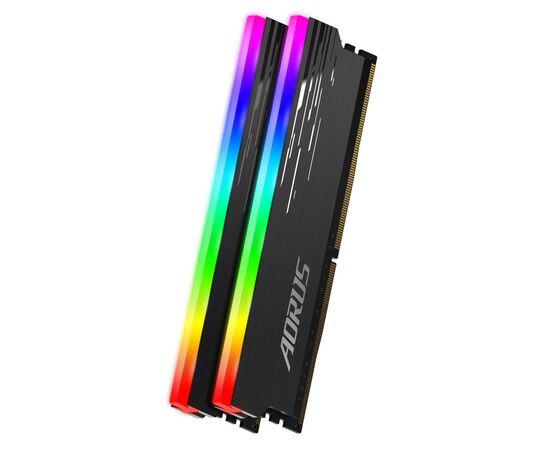Модуль памяти для компьютера DDR4 16GB (2x8GB) 3733 MHz AORUS RGB Fusion 2.0 Memory boost GIGABYTE (GP-ARS16G37D), изображение 2 Модуль памяти для компьютера DDR4 16GB (2x8GB) 3733 MHz AORUS RGB Fusion 2.0 Memory boost GIGABYTE (GP-ARS16G37D), изображение 2