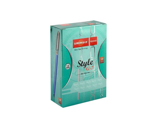 Ручка шариковая Unimax Style G7, фиолетовая (UX-103-11), изображение 3 Ручка шариковая Unimax Style G7, фиолетовая (UX-103-11), изображение 3