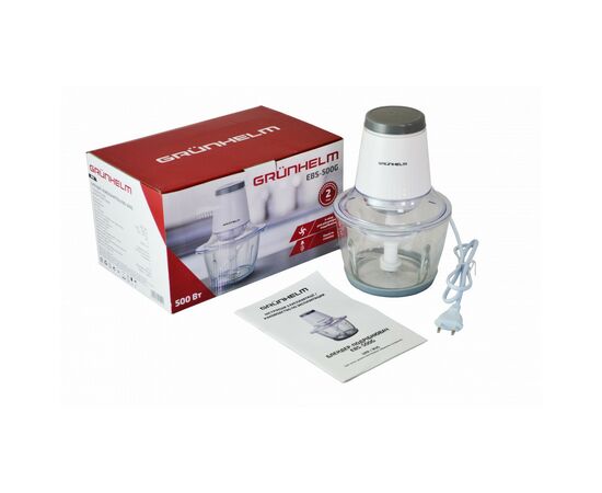 Измельчитель Grunhelm EBS-500G, изображение 4 Измельчитель Grunhelm EBS-500G, изображение 4