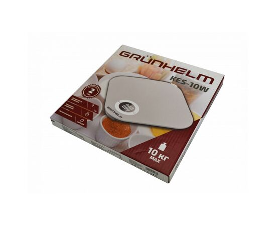 Весы кухонные Grunhelm KES-10W, изображение 5