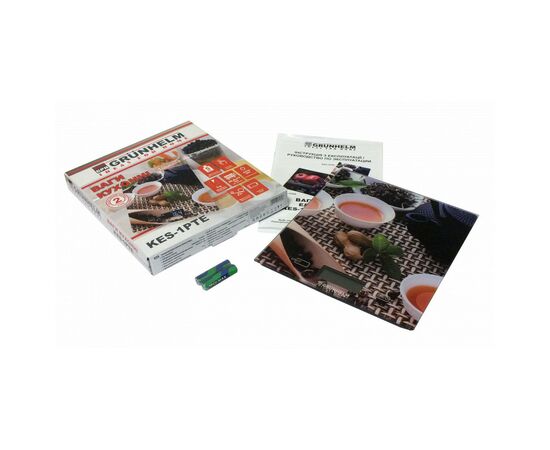 Весы кухонные Grunhelm KES-1PTE, изображение 4 Весы кухонные Grunhelm KES-1PTE, изображение 4