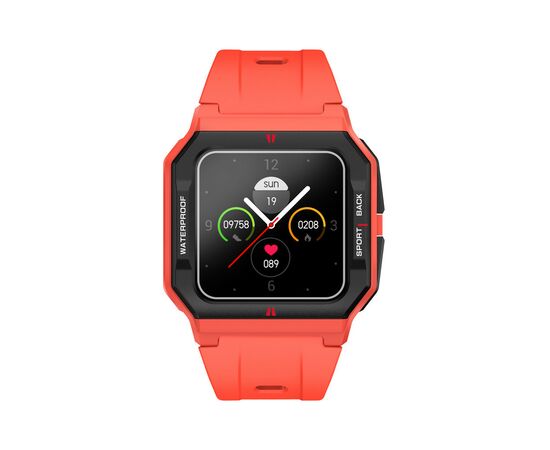 Смарт-часы Gelius Pro GP-SW006 (Old School) (IPX7) Red (00000086358), изображение 9 Смарт-часы Gelius Pro GP-SW006 (Old School) (IPX7) Red (00000086358), изображение 9
