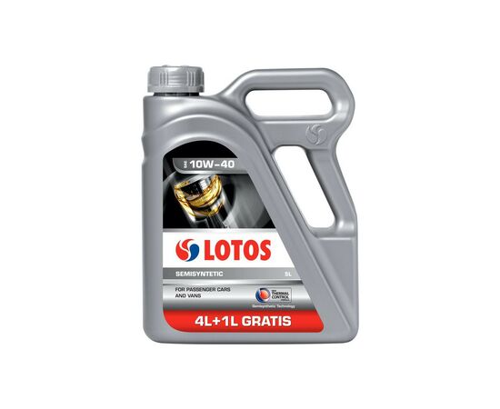 Моторное масло Lotos Semisyntic 10w40 (4+1) 5л (6876)