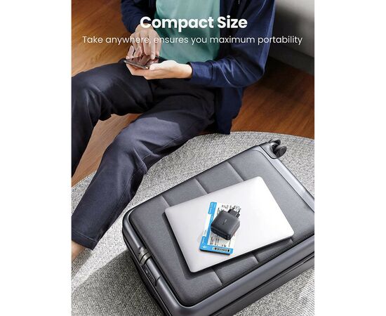 Зарядное устройство Ugreen CD224 65W USB + 3xType-C PD GaN Charger (Black) (70774), изображение 5