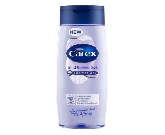Гель для душа Carex Mild Sensitive 500 мл (5900998006532)