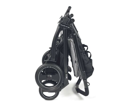 Коляска Peg-Perego Book for Two Cinder серая (IP05280000GL53RO01), изображение 4 Коляска Peg-Perego Book for Two Cinder серая (IP05280000GL53RO01), изображение 4