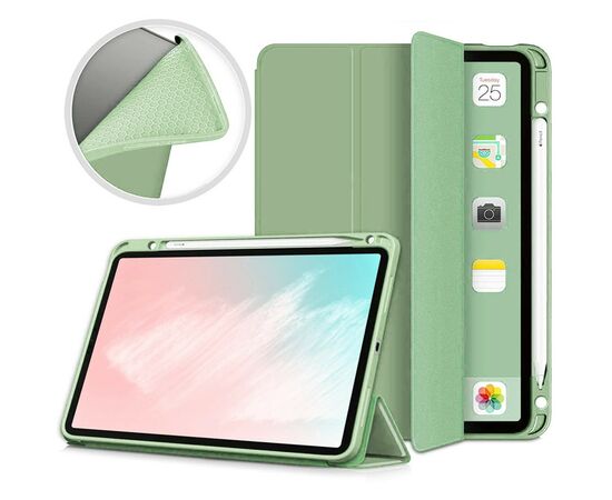 Чехол для планшета BeCover Direct Charge Pen Apple iPad Pro 12.9 2020/21/22 Green (706591), изображение 2 Чехол для планшета BeCover Direct Charge Pen Apple iPad Pro 12.9 2020/21/22 Green (706591), изображение 2